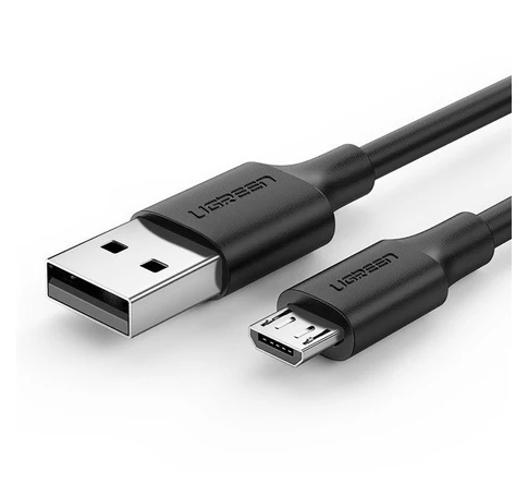 UGREEN USB-Micro USB kábel, QC 3.0, 2.4A, 2m (fekete)