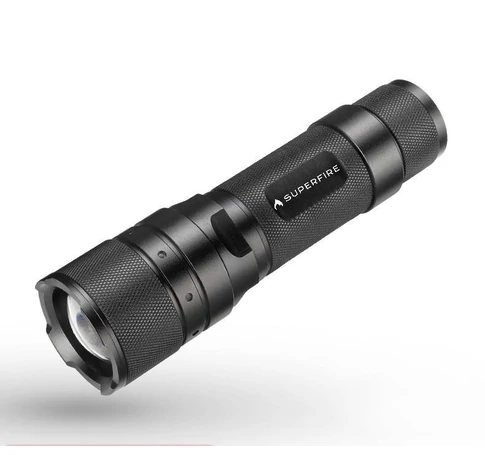Superfire F3-L2 ZOOM zseblámpa, 570lm