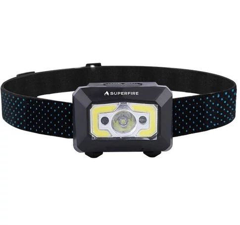 Superfire X30 zseblámpa érintésmentes kapcsolóval, 340lm, USB