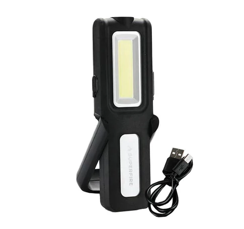 Workshop flashlight Superfire G12, 566lm, USB