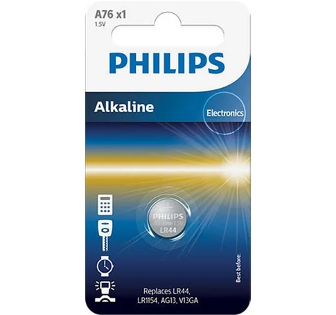 Philips A7601B GOMBELEM ALKALI 1.5V 1-BLISZTER