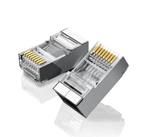 UGREEN RJ45 Ethernet fém csatlakozó, 8P / 8C, Cat.6, UTP (10db)
