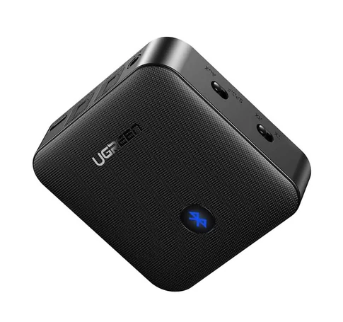 UGREEN Bluetooth 5.0 3,5 mm-es AUX aptX adapter (fekete)