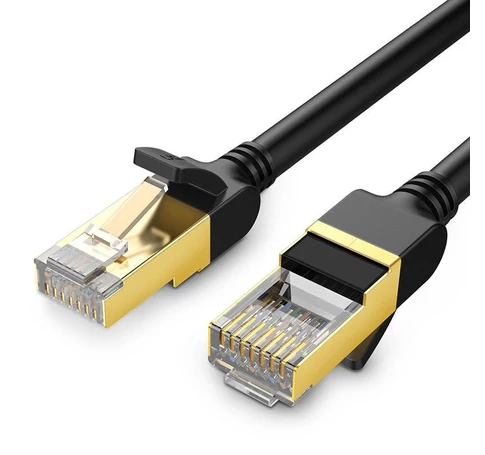 UGREEN NW107 Ethernet RJ45 kábel, Cat.7, STP, 1.5m (fekete)