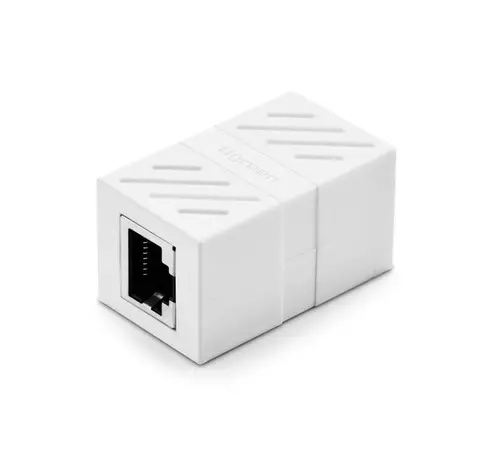 Csatlakozó, RJ45 hálózati bővítmény UGREEN NW114 Ethernet, 8P/8C, Cat.7, UTP (fehér)