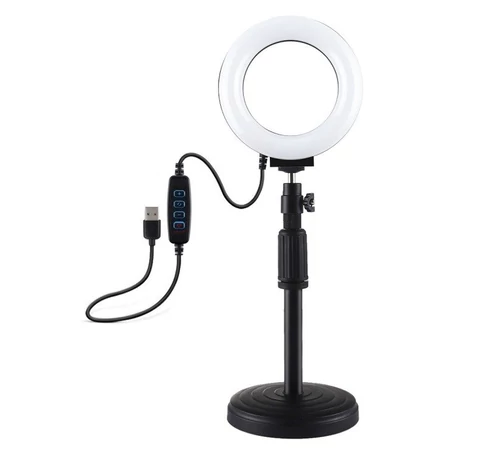 Puluz PU391 Gyűrű alakú LED  lámpa állítható talppal