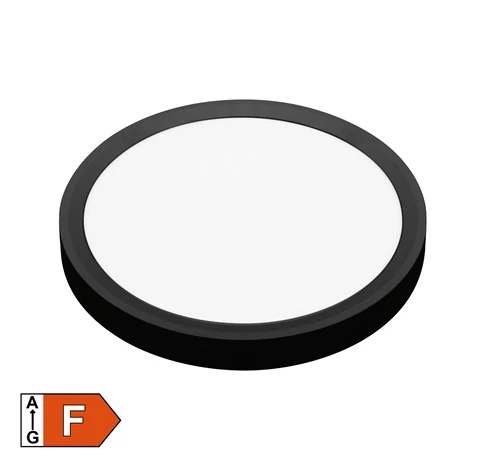 Home RCC1823B LED-es fali/mennyezeti lámpa, 1850 lumen, választható színhőmérséklet, beltéri kivitel, fekete