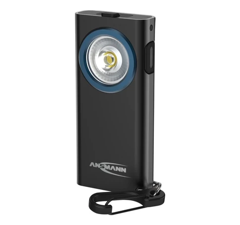 Ansmann ML400R Black Keychain flashlight LED