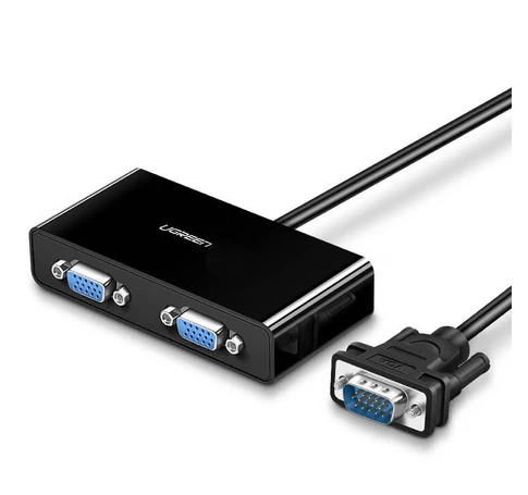 UGREEN 40254 VGA - 2x VGA videó elosztó, 1m (fekete)