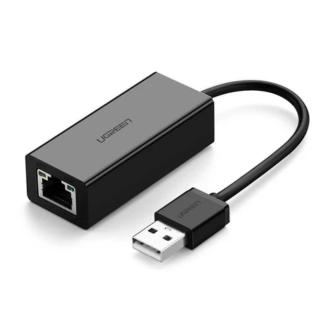 UGREEN CR110 USB-RJ45 hálózati adapter (fekete)