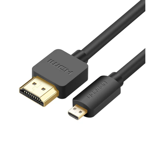 UGREEN HD127 micro HDMI - HDMI 4K 3D kábel, 1m (fekete)