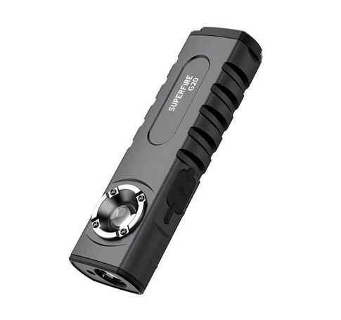 SuperFire G20 multifunkciós zseblámpa, lézermutató, 470lm, USB