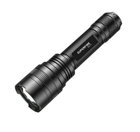 Superfire C8-H zseblámpa, 1200lm, USB