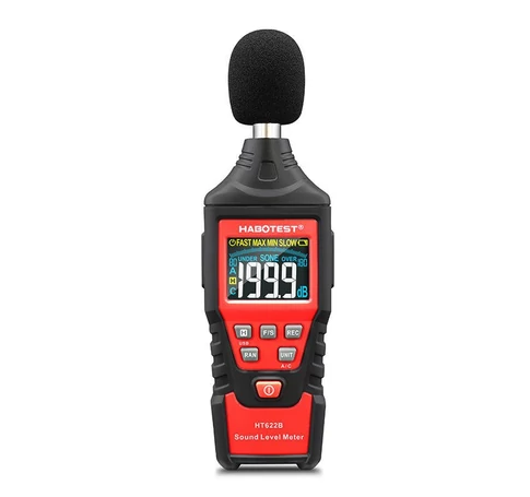 Habotest HT622B digitális decibelmérő, USB, A/C