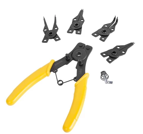 Deli Tools EDL104506, fogókészlet 6" (sárga)