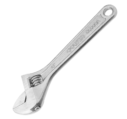 Deli Tools EDL006A, 6 állítható csavarkulcs (ezüst)