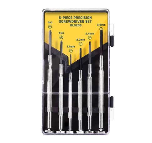 Deli Tools EDL3206 6 részes precíziós csavarhúzó készlet