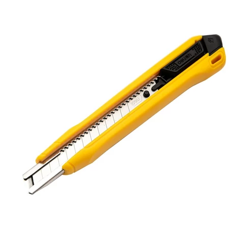 Deli Tools EDL009B SK4 sniccer kés 9mm (sárga)
