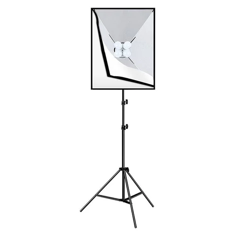 Puluz Softbox LED stúdió szett 50x70cm, állvány, LED izzok 4 db PU5071EU
