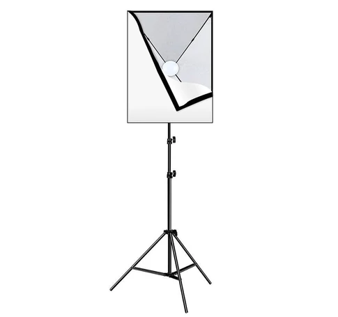 Puluz Softbox LED stúdió szett 50x70cm, állvány, LED izzo 1 db PU5070EU