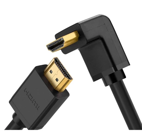 UGREEN HD103 HDMI kábel - HDMI szögletes, 4K, 1 m (fekete)