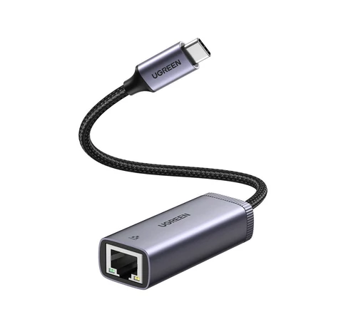UGREEN CM483 USB-C RJ45 hálózati adapter (szürke)