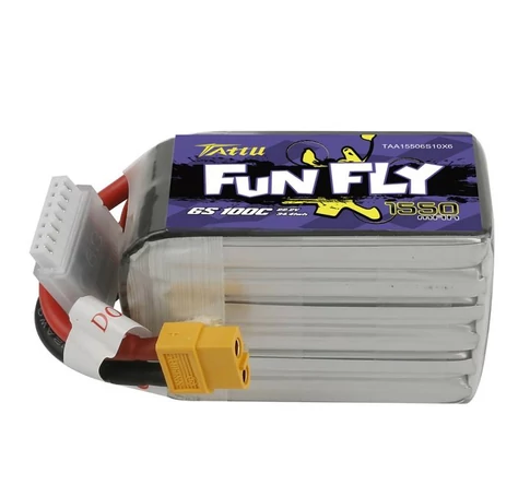 Tattu Funfly akkumulátor 1550mAh 22.2V 100C 6S1P XT60