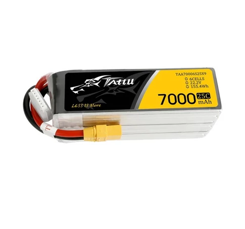 Tattu 7000mAh 22.2V 25C 6S1P akkumulátor