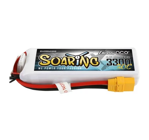 Gens Ace Soaring akkumulátor 3300mAh 14.8V 30C 4S1P XT90