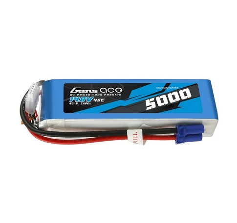 Gens Ace 5000mAh 14.8V 45C 4S1P akkumulátor