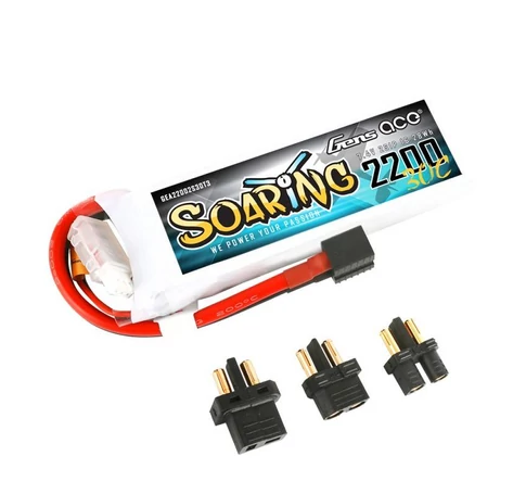 Gens Ace Soaring akkumulátor 2200mAh 7,4V 30C 2S1P EC3/XT60/T-Plug