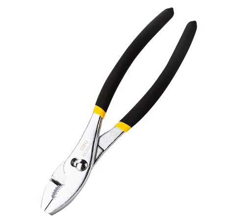 Deli Tools EDL25510 'slip-joint' fogó 10" (fekete / sárga)