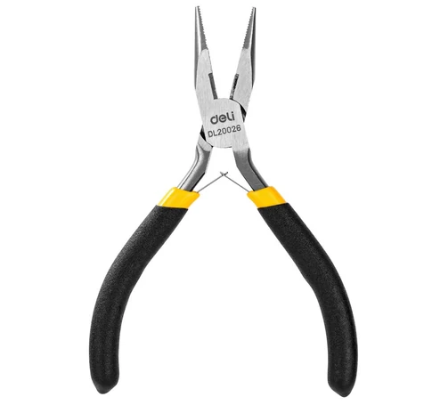 Deli Tools EDL20026 kombinált fogó 5" (sárga)