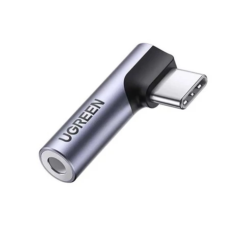 UGREEN AV154 USB-C 3,5 mm-es mini jack audio adapter (szürke)