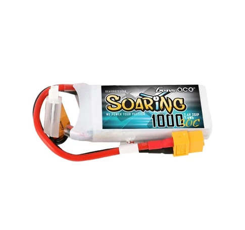 Gens Ace Soaring akkumulátor 1000mAh 7.4V 30C 2S1P XT60