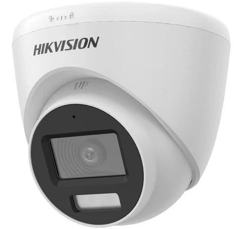 Hikvision DS-2CE78K0T-LFS(2.8mm) 3K Okos Hibrid Fény Audio Fix Turret Kamera