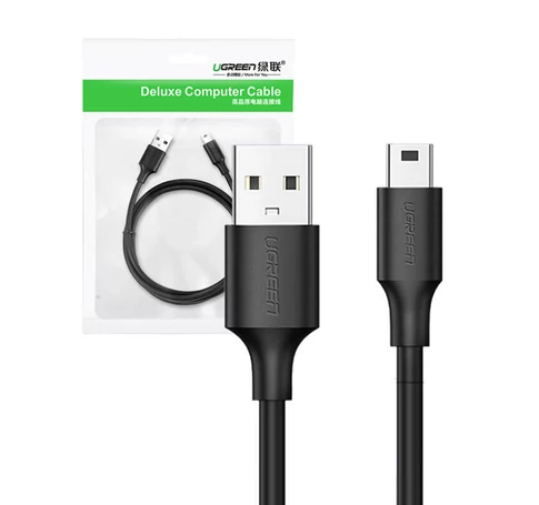 UGREEN US132 USB-mini USB kábel, 1,5 m (fekete)