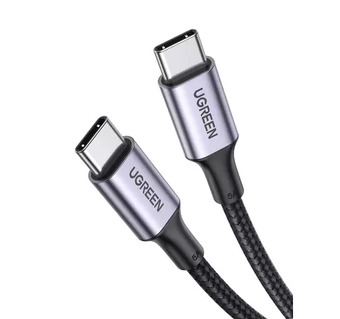 USB-C-USB-C kábel UGREEN US316, 100 W, 1,5 m (fekete)