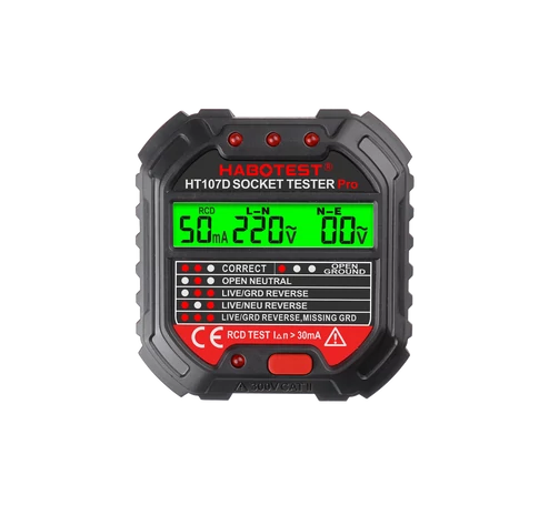 Habotest HT107D aljzatvizsgáló digitális kijelzővel