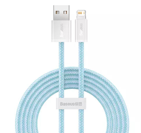 Kabel USB do Lightning Baseus Dynamic, 2.4A, 2m (niebieski)