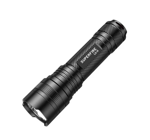 Superfire L6-H zseblámpa, 750lm, USB-C