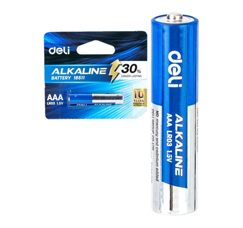 Alkaline battery Deli AAA LR03 1 pcs