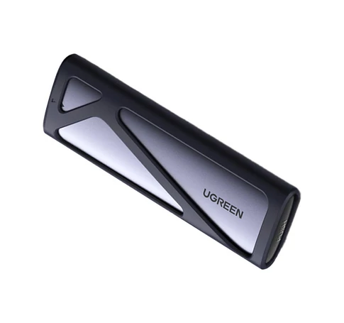 UGREEN CM400 M.2 SSD ház, NVMe, SATA, 10 Gbps, USB-C (szürke)