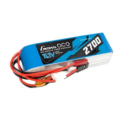 Akumulator Gens Ace 2700mAh 11,1V TX 3S1P Futaba/JST-XHR/JST-SYP