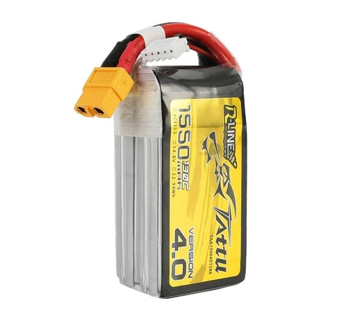 Tattu R-Line Version 4.0 akkumulátor 1550mAh 14.8V 130C 4S1P XT60