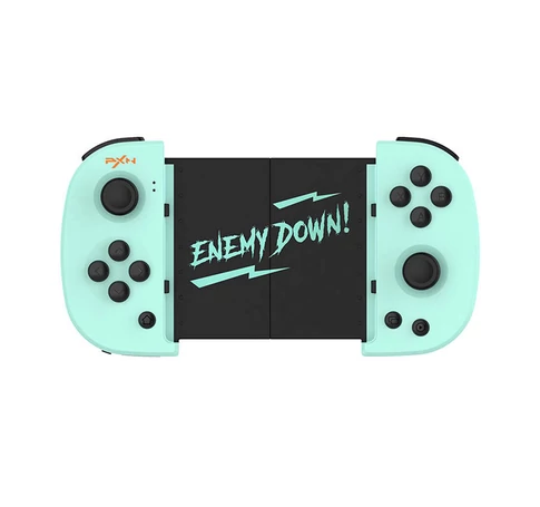 Kontroler bezprzewodowy PXN-P30 PRO z uchwytem na telefon (zielony)