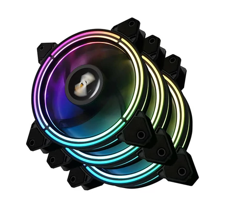 Darkflash CF11 Pro 3in1 ARGB számítógépes ventilátor szett, 120x120 (fekete)