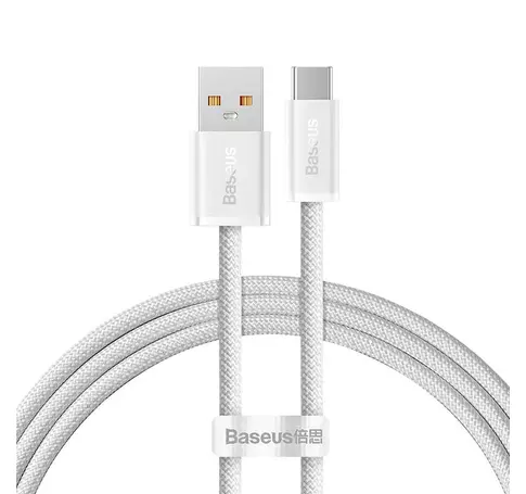 Baseus Dynamic Series USB-C kábel, 100 W, 1 m (fehér)