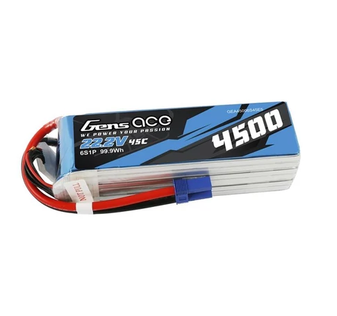 Gens Ace akkumulátor 4500mAh 22.2V 45C 6S1P