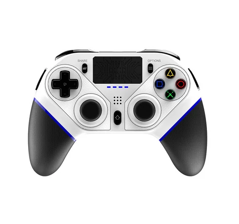 Kontroler bezprzewodowy / GamePad iPega Ninja PG-P4010B touchpad PS4 (biały)